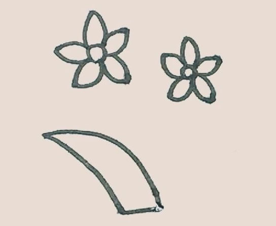 水仙花简笔画的画法步骤 水仙花简笔画的画法步骤