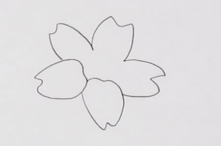 漂亮的迎春花简笔画教程