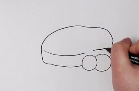 牛排简笔画步骤带涂色