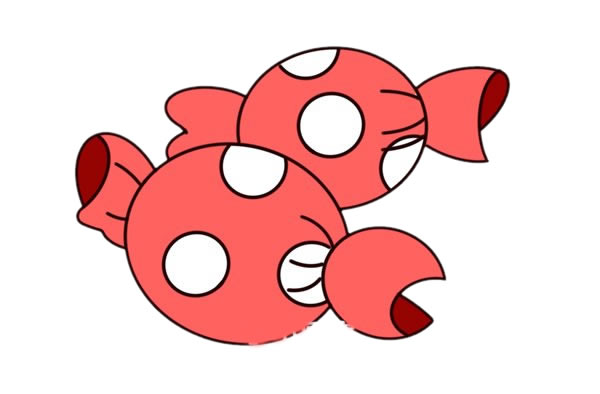 简单的糖果简笔画