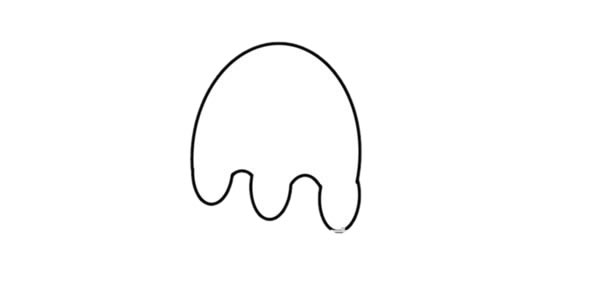 彩色的雪糕简笔画