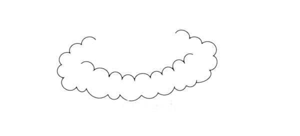 寿司简笔画步骤