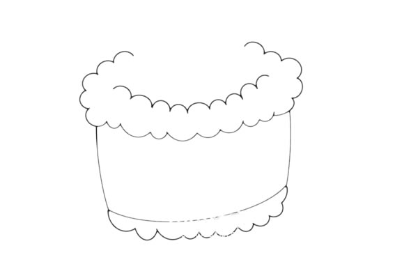 寿司简笔画步骤