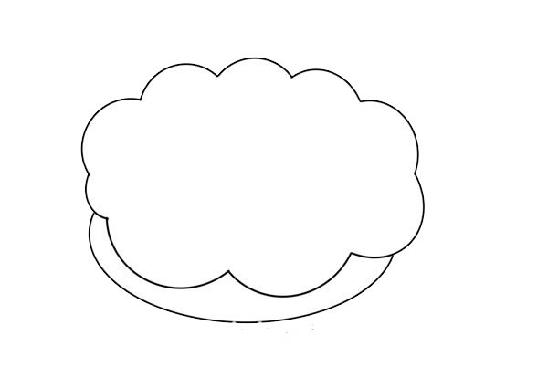 几笔就会的夹心饼干简笔画