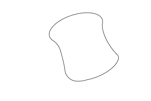 卡通面包片简笔画(卡通面包片简笔画图片大全)