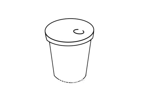 带吸管的可乐简笔画 带吸管的可乐简笔画