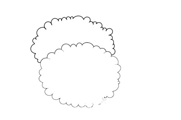 可口的炸虾球简笔画