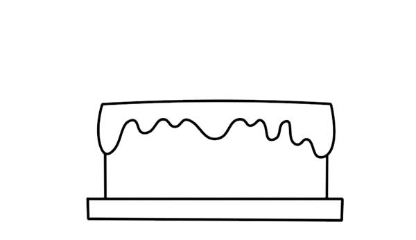 双层生日蛋糕简笔画(双层生日蛋糕怎么做不会塌)