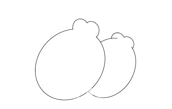 油炸鸡腿简笔画步骤 油炸鸡腿简笔画步骤