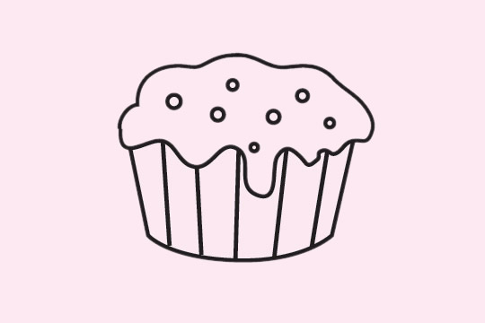 分享几款蛋糕的简笔画 分享几款蛋糕的简笔画