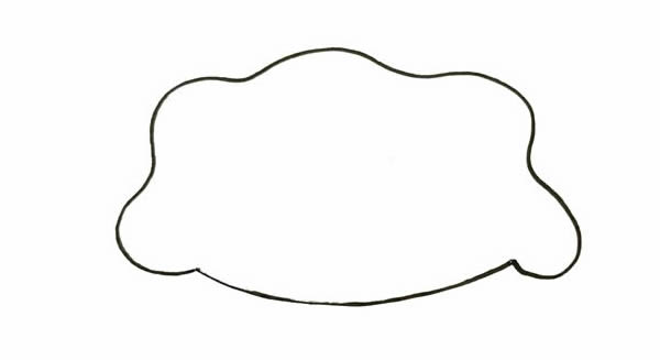 可爱的小饺子简笔画(卡通萌萌小饺子简笔画)