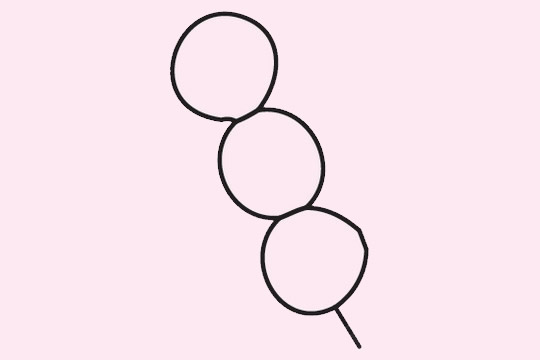 非常简单的糖葫芦简笔画 非常简单的糖葫芦简笔画