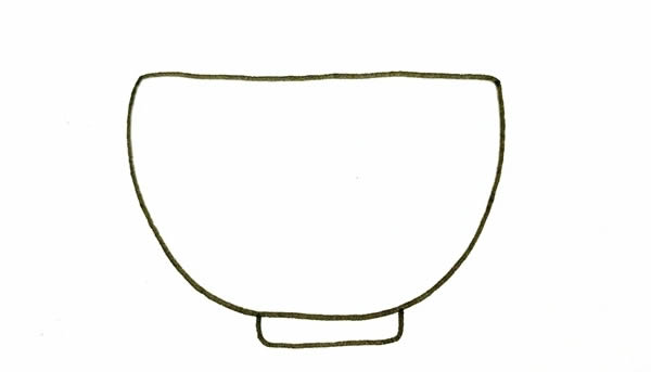 一碗面条简笔画 一碗面条简笔画