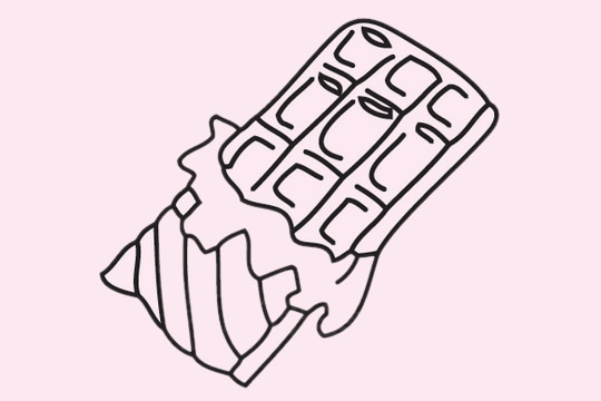 分享几款巧克力的简笔画 分享几款巧克力的简笔画