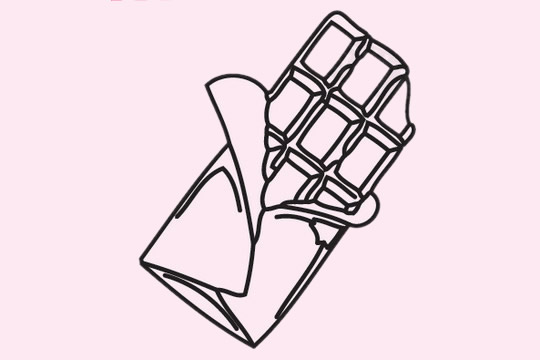 分享几款巧克力的简笔画 分享几款巧克力的简笔画