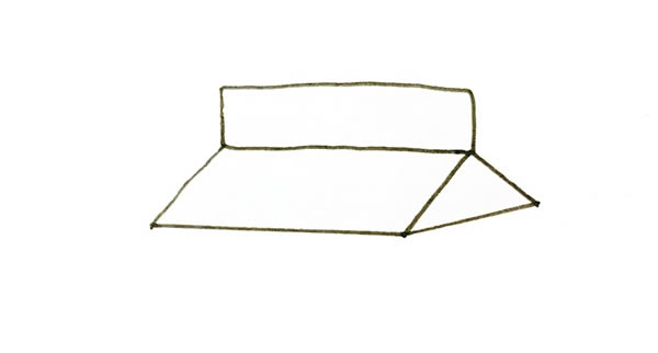 盒装饮料简笔画画法步骤