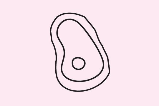 分享几款牛排简笔画