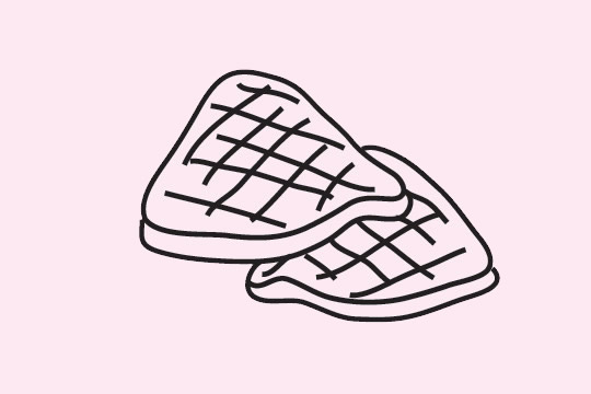 分享几款牛排简笔画