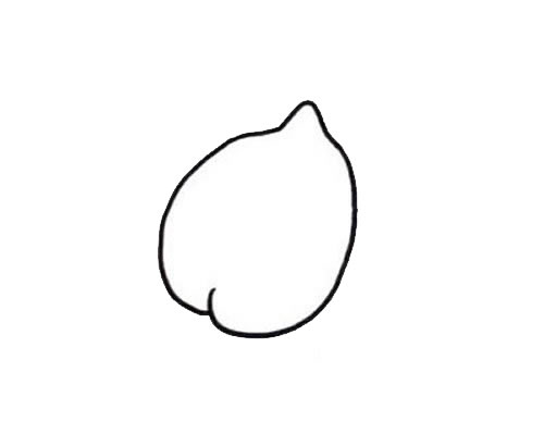 一盘烤鸡简笔画步骤