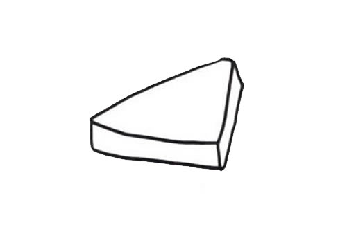 好吃的三明治简笔画