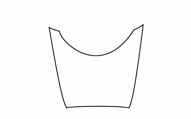 薯条儿童简笔画详细步骤(薯条简笔画 幼儿)