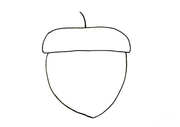 松果怎么画简单又好看