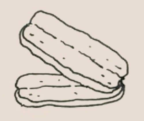 油条简笔画步骤