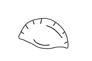 饺子简笔画图片大全(饺子简笔画图片大全 彩色 可爱)