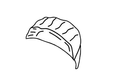 饺子简笔画图片大全