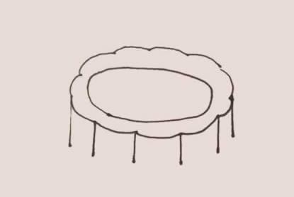 中秋美食月饼简笔画 中秋美食月饼简笔画