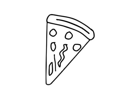 披萨简笔画图片大全(披萨简笔画图片大全)