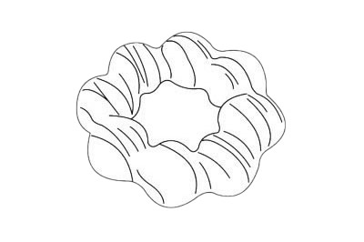 分享几幅甜甜圈简笔画(分享几幅甜甜圈简介怎么写)