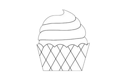 蛋糕简笔画图片大全