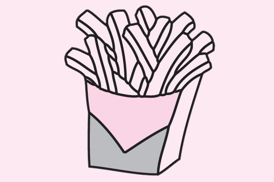 薯条简笔画图片大全(薯条简笔图片大全大图)