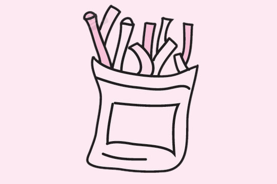 薯条简笔画图片大全