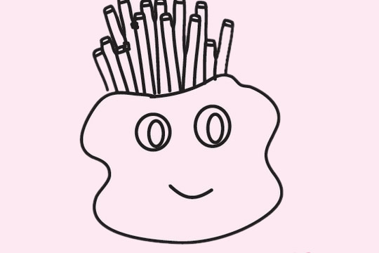 薯条简笔画图片大全