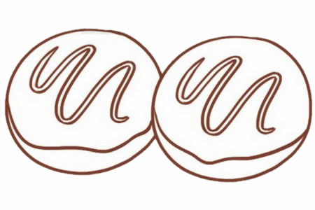 一看就会的面包简笔画