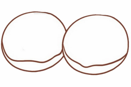 一看就会的面包简笔画