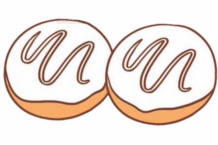 一看就会的面包简笔画