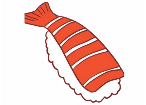 寿司简笔画图片大全