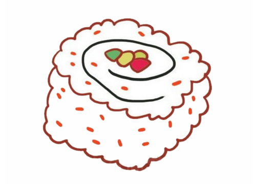 寿司简笔画图片大全