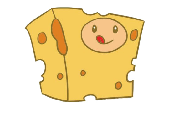 奶酪简笔画图片大全