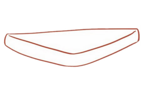 有食欲的三明治简笔画