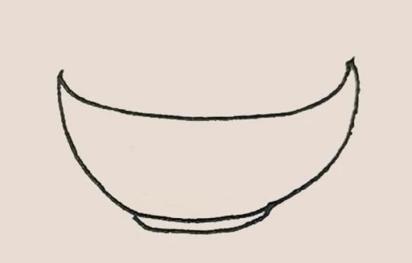 一碗汤圆儿童简笔画教程