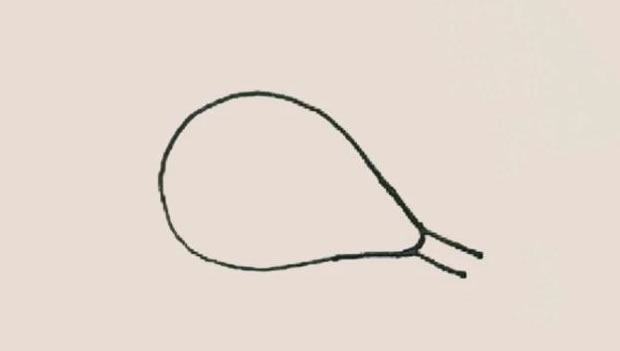 一看就会的鸡腿简笔画