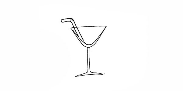 非常详细的果汁简笔画