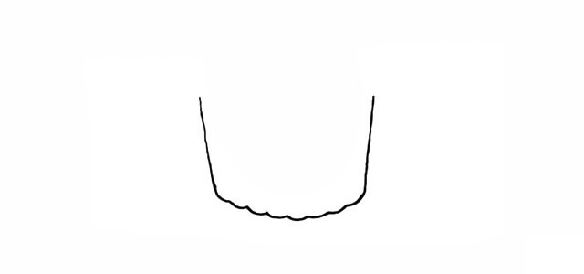 美味的冰激凌甜品简笔画