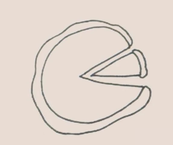 简单的披萨怎么画