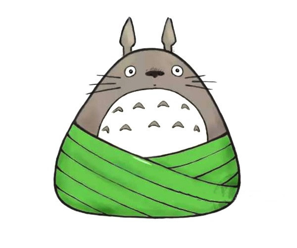 卡通动漫粽子简笔画大全