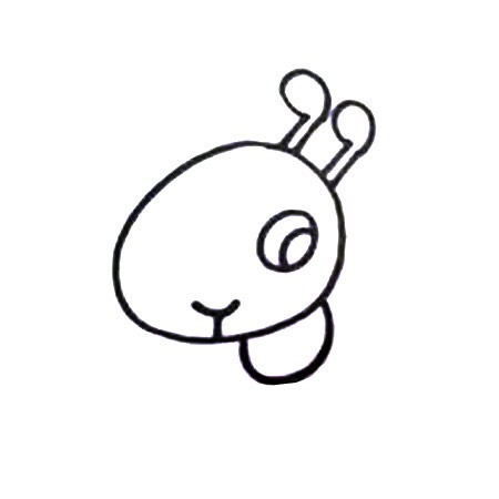 非常简单的蚂蚁儿童画